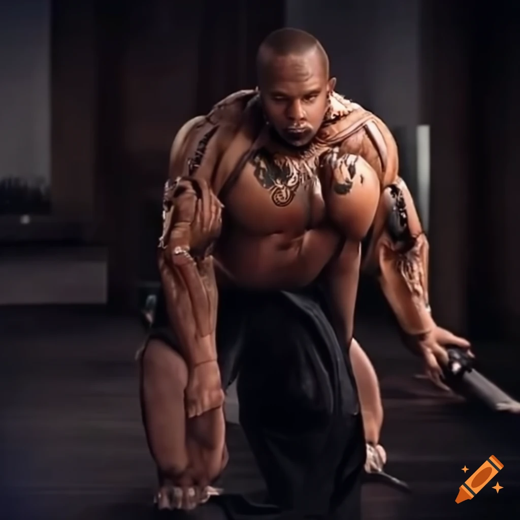 motivational image of a person working out