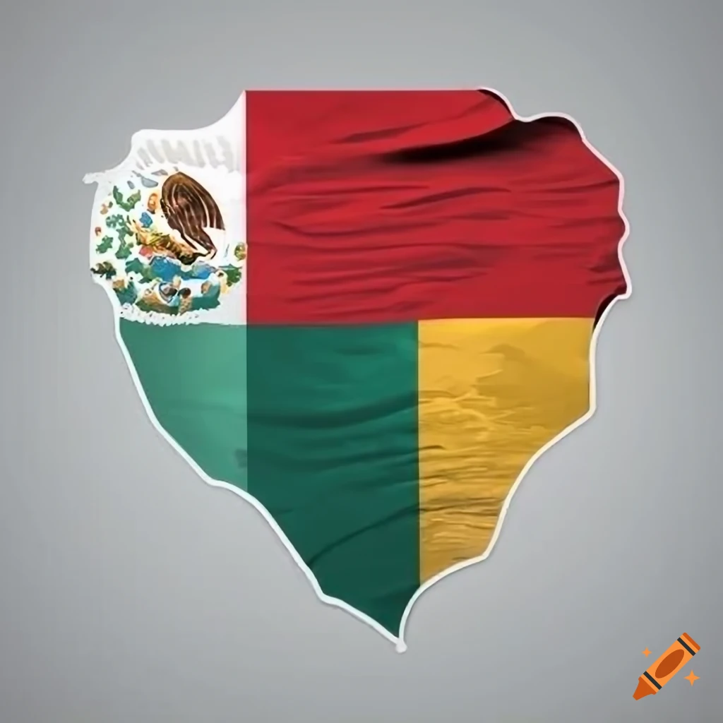 The Mexico Flag Sticker