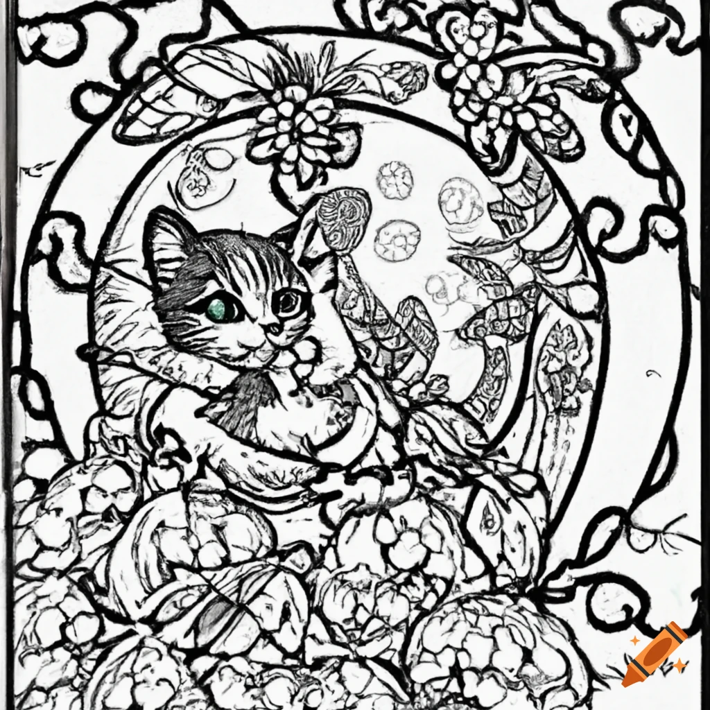 stained glass coloring pages spring