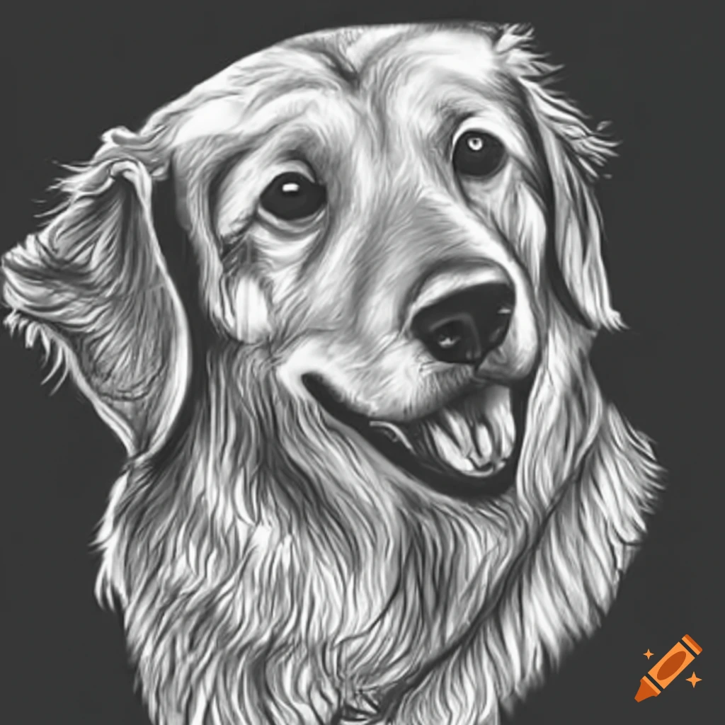 elegant golden retriever