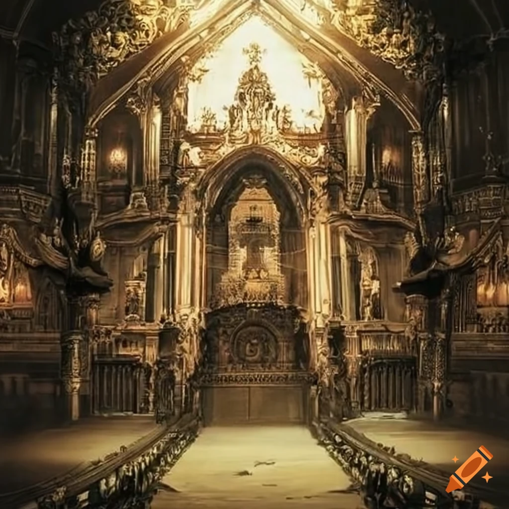 image of a dreamlike palace
