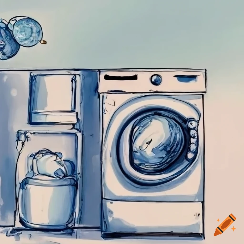 720 X 980 6 - Washing Machine Drawing Png, Transparent Png -  720x980(#1917855) - PngFind
