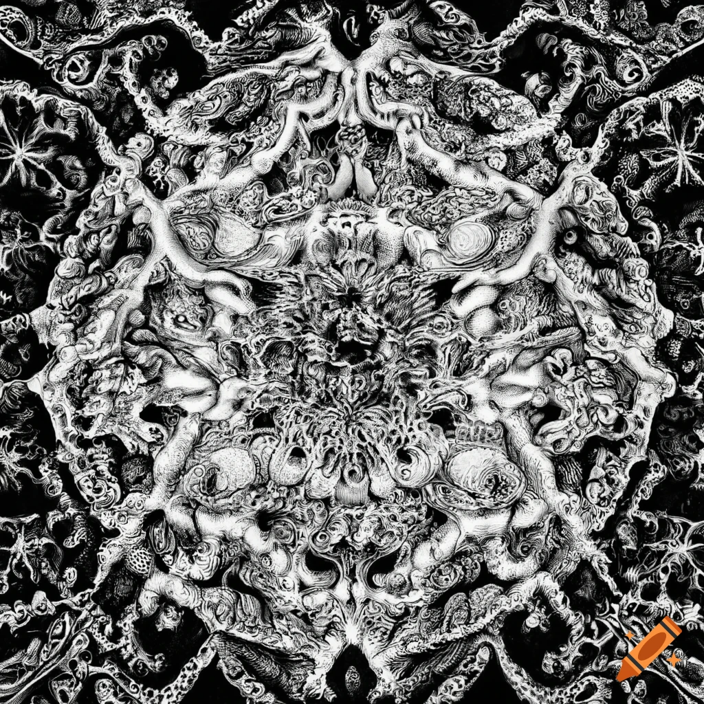 Garuda Pattern Colorful digital art of a javanese garuda in batik pattern on Craiyon