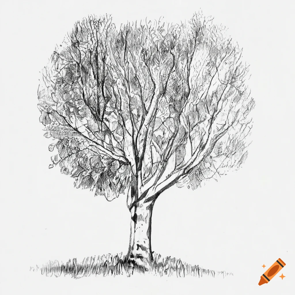Drawing Guide - How to Draw Realistic Trees! | Tree drawings pencil, Ink  pen drawings, Tree drawing