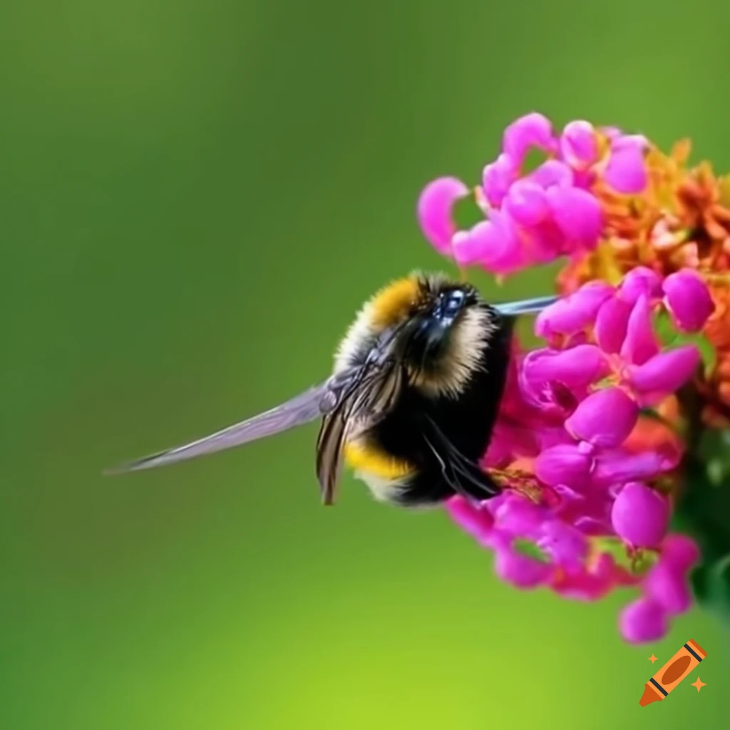 bumblebee-body hummingbird-headed animal