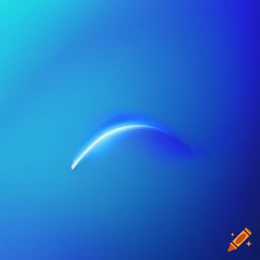 blue gradient wave app icon
