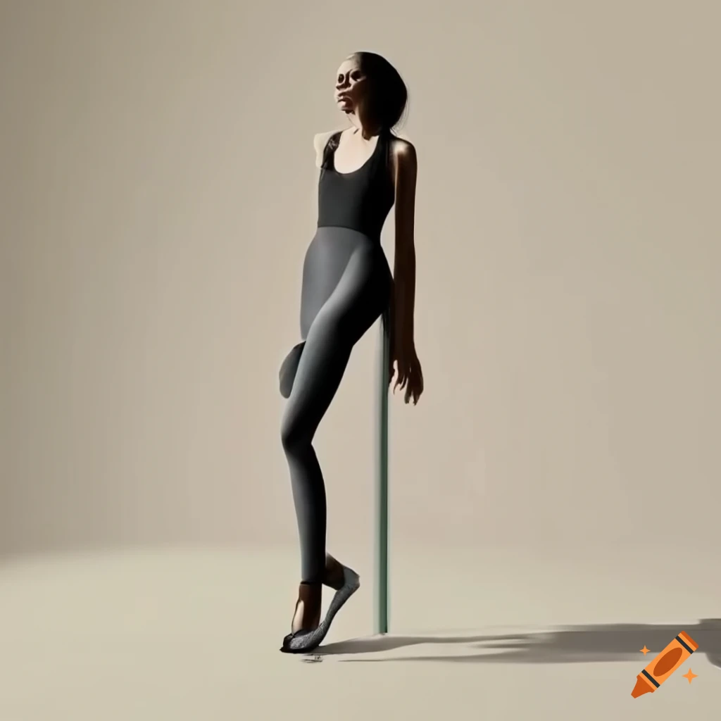 minimalist artwork of a sitting female