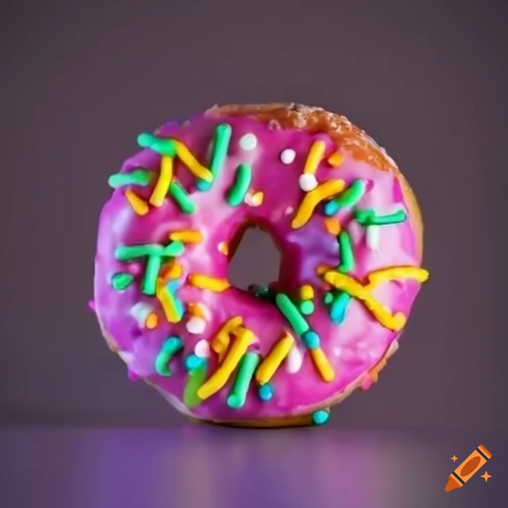 Colorful Donut With Energy Drink Filling And Sprinkles On Craiyon Colorful Donut With Energy Drink Filling And Sprinkles On Craiyon