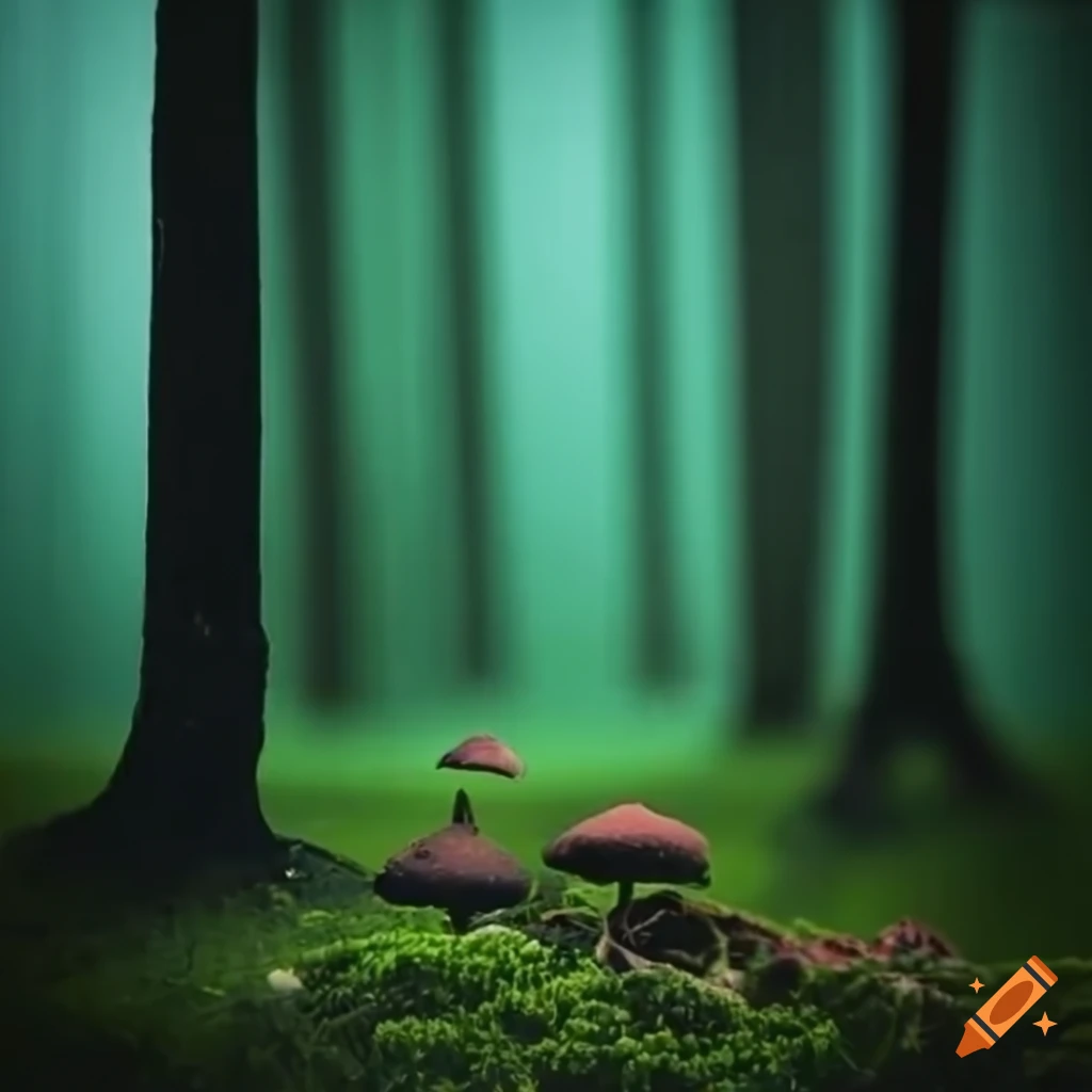 tiny forest in nature