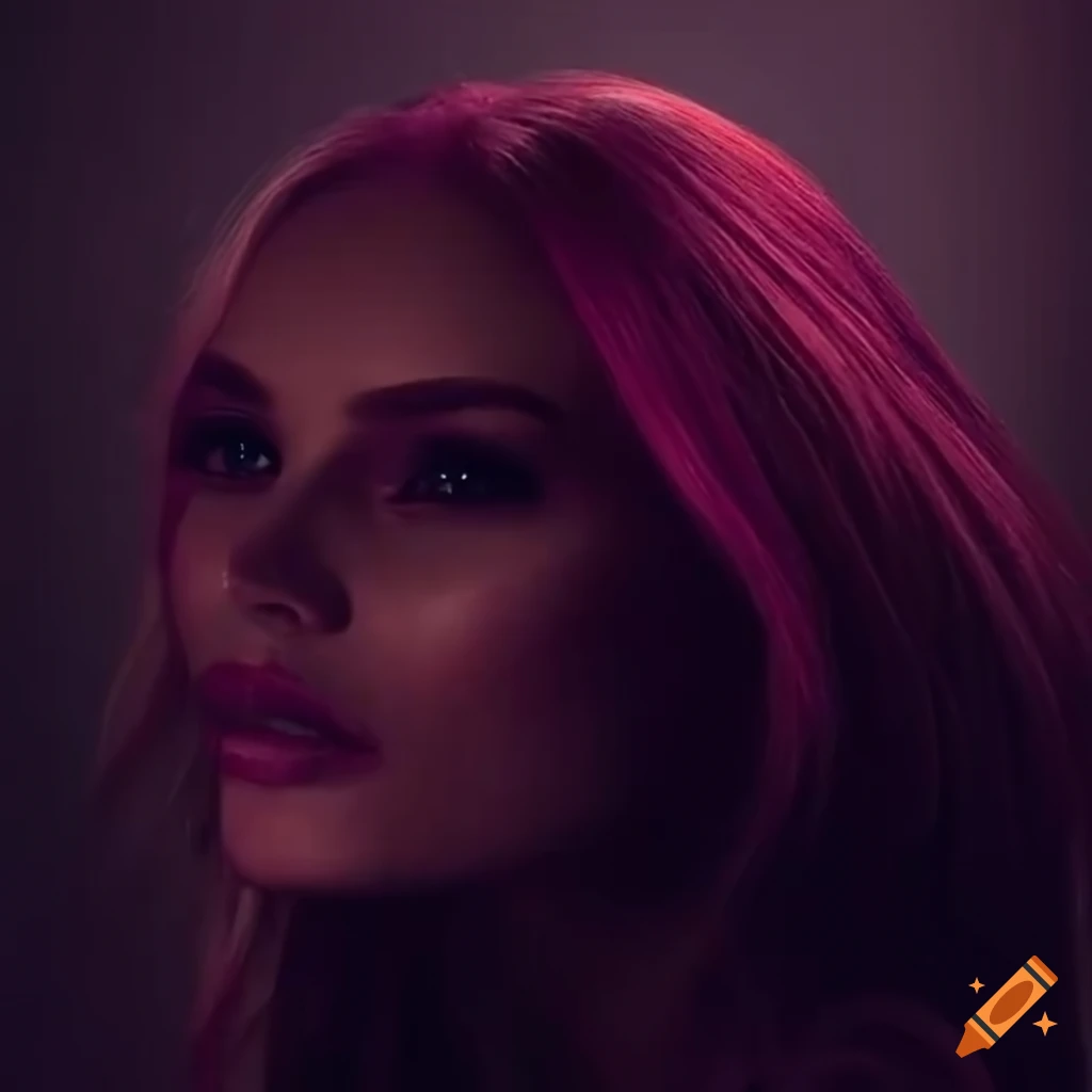 shiny hair background with Bondbar ad
