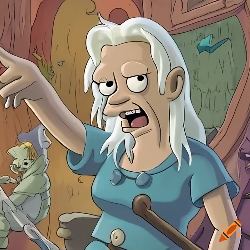 Disenchantment animated series logo