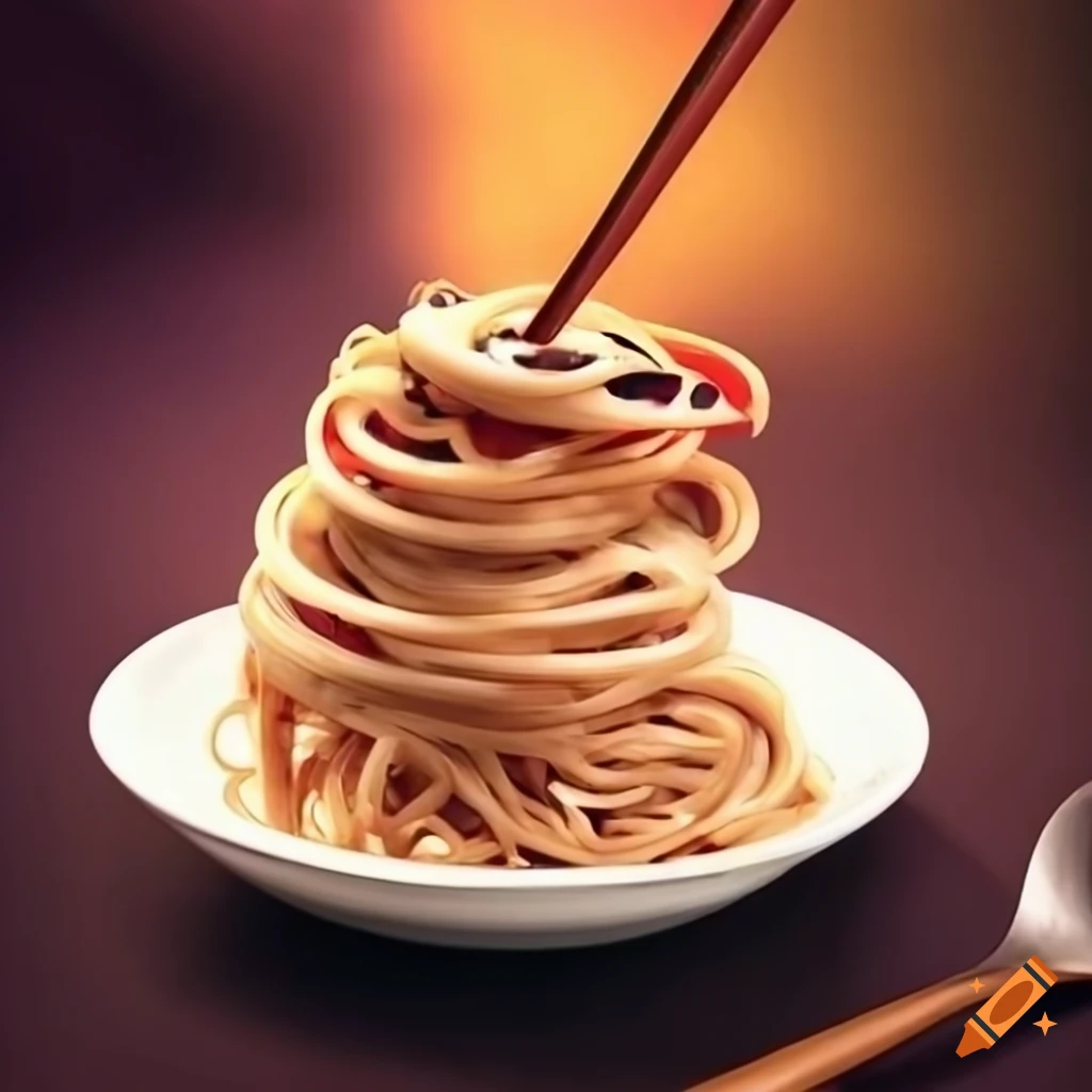 delicious bowl of noodles