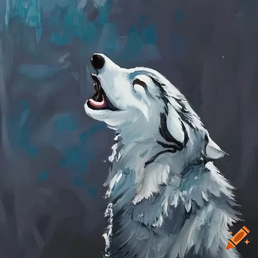Howling Wolf Sketch by flashf0x on DeviantArt