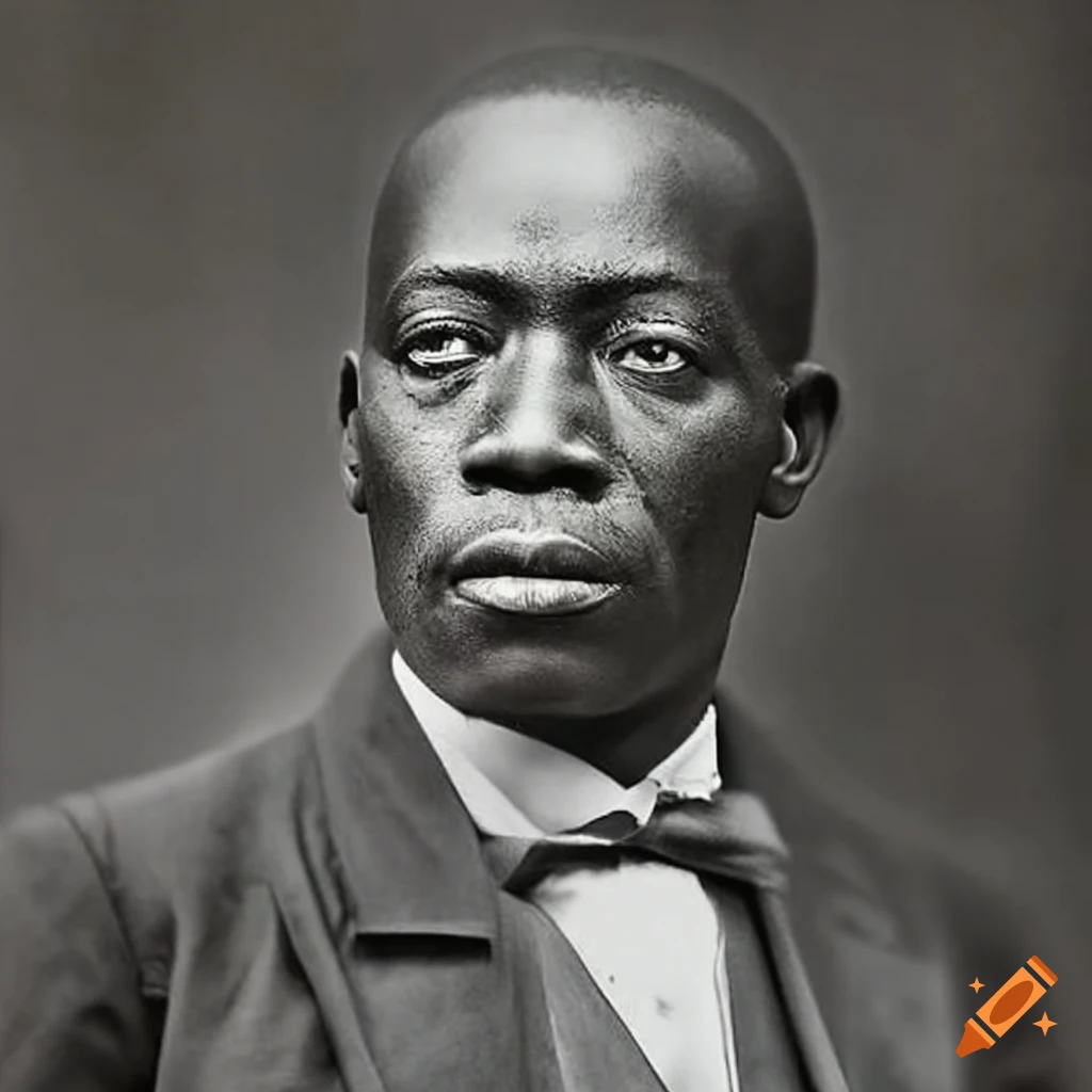 portrait of André Matsoua, Congolese anti-colonial activist
