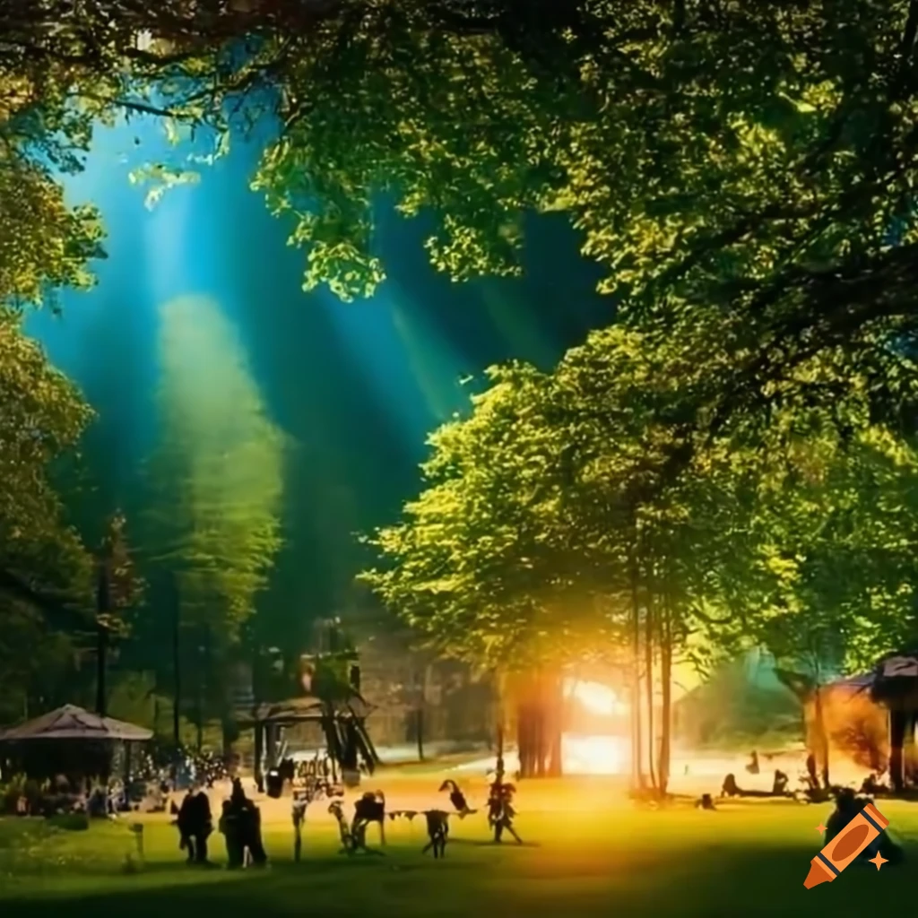 concert-in-a-park-surrounded-by-nature