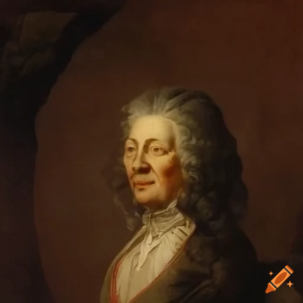 Portrait of frédérik ruysch on Craiyon