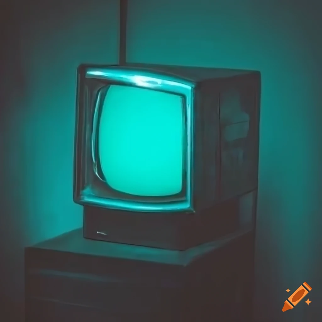 A old box tv