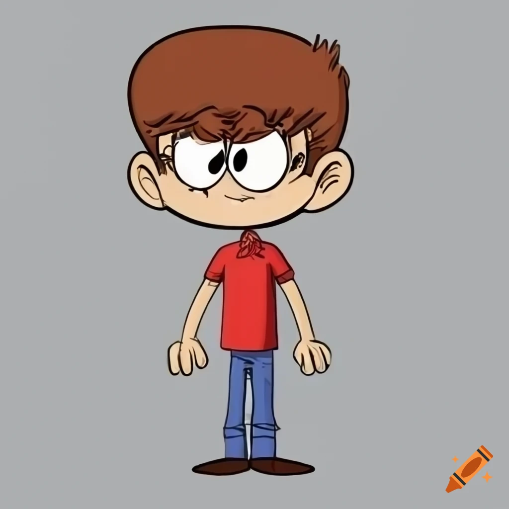 cartoon character named Bogdan in Loud House style