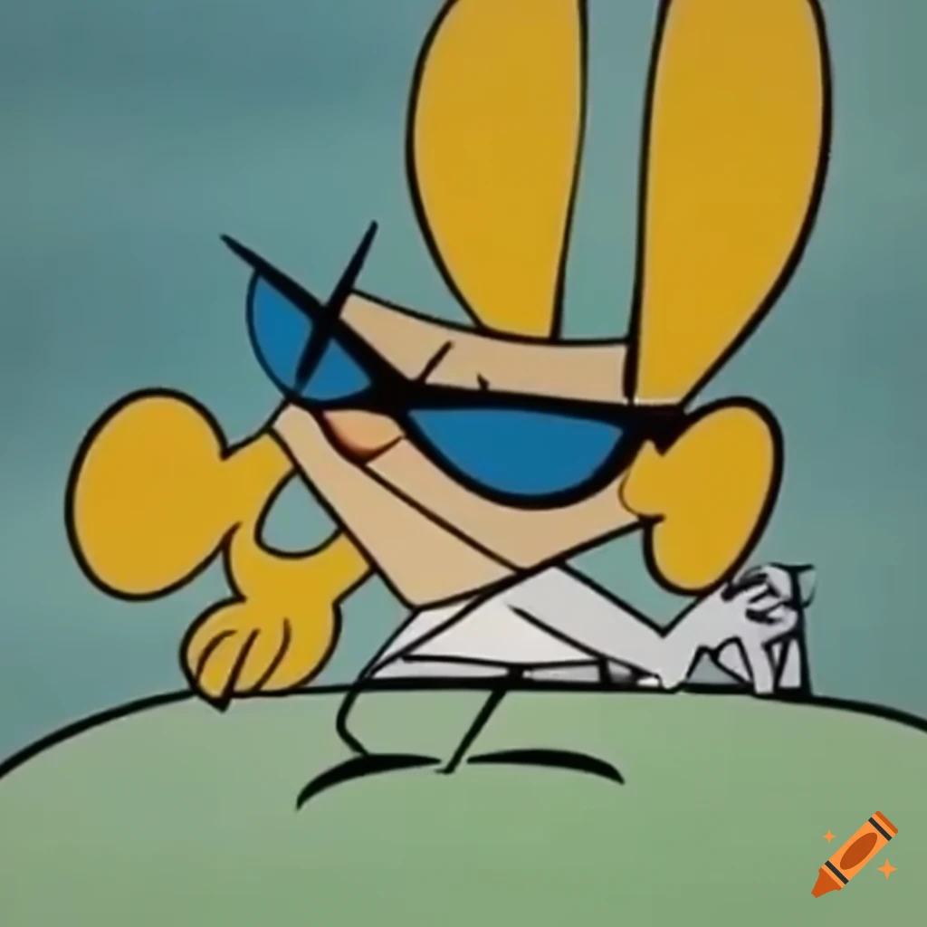 Dexter's laboratory cartoon image on Craiyon