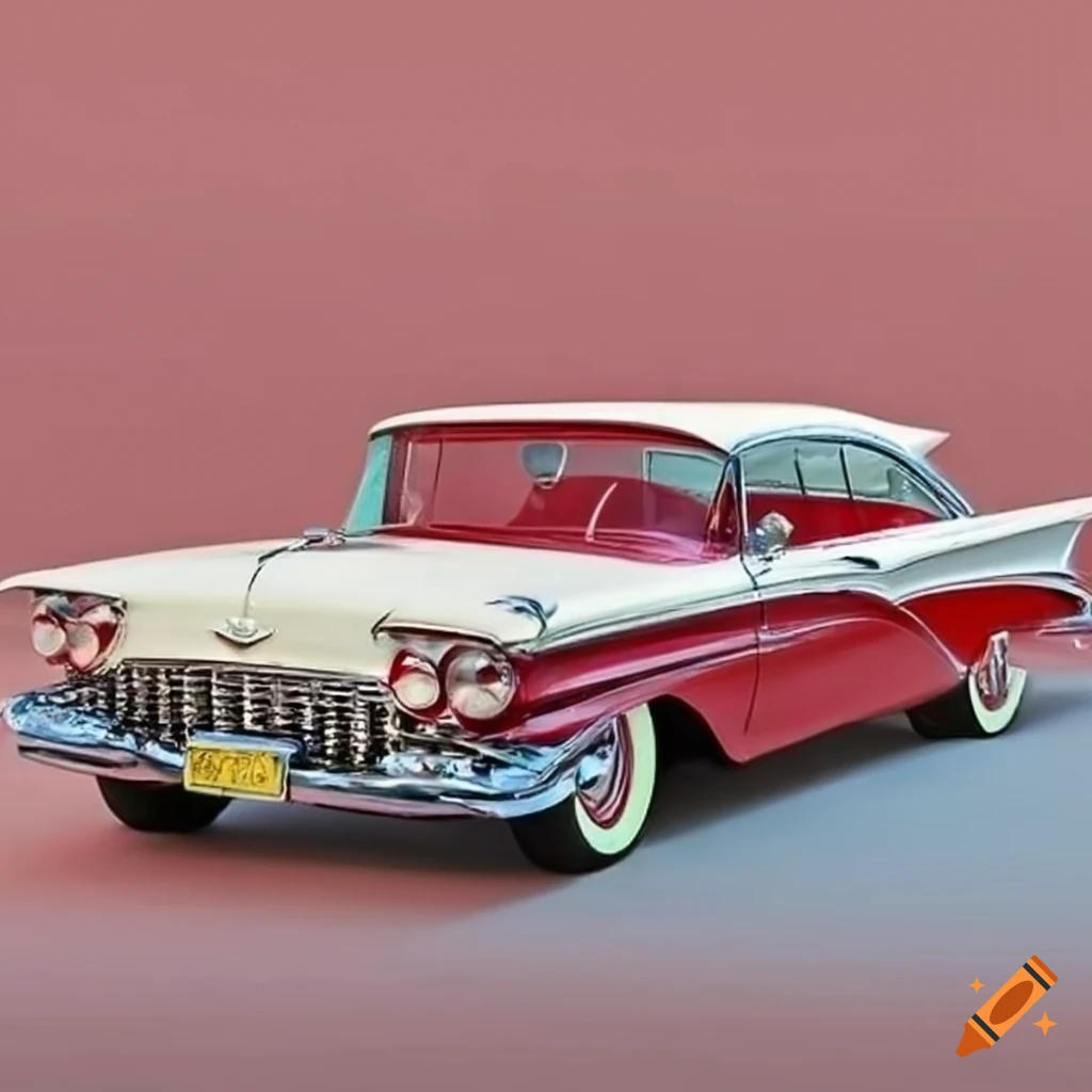 red and white 1959 Buick Electra