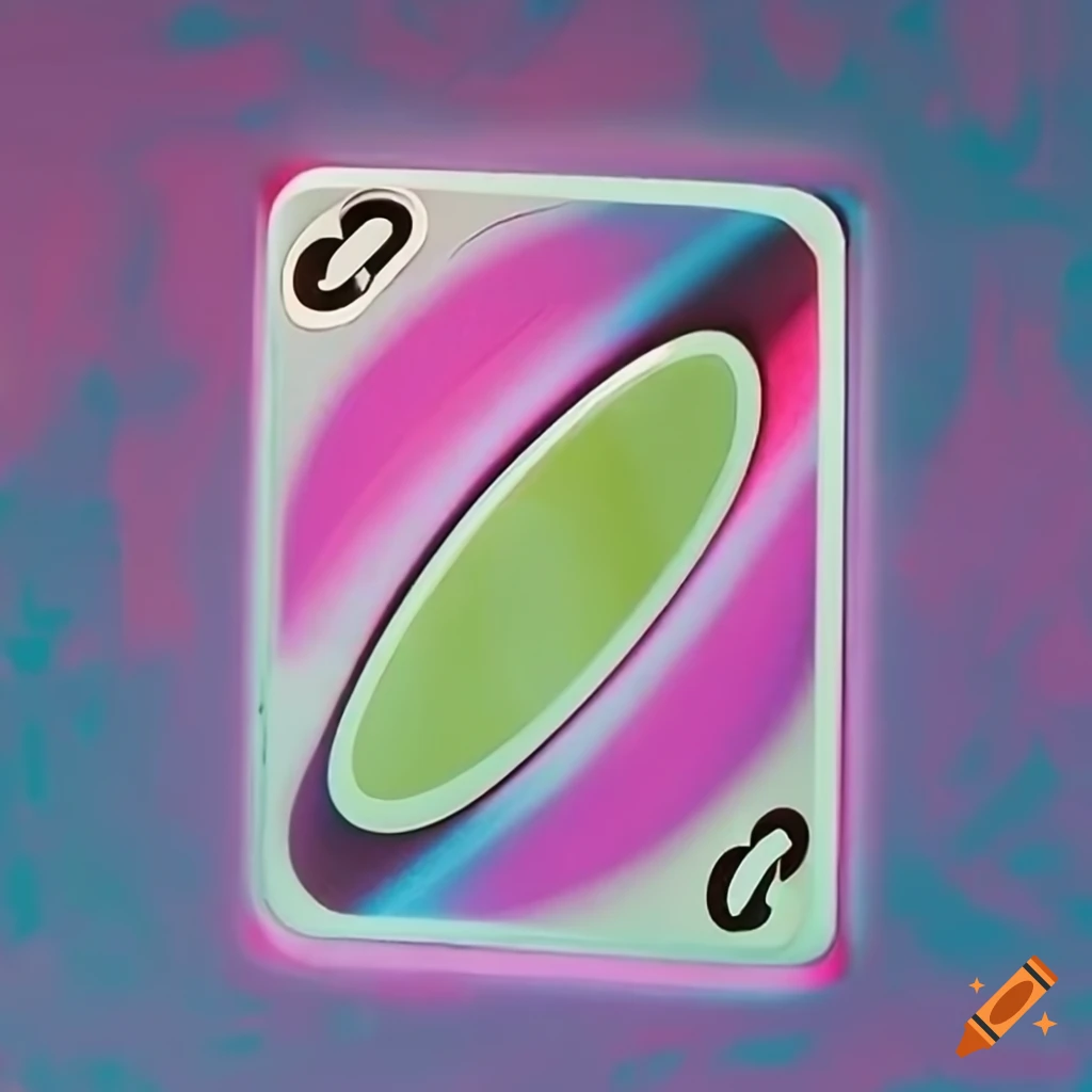 Image of a reverse uno card on Craiyon
