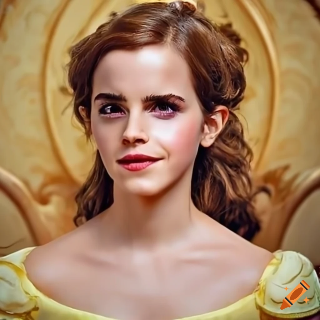 Emma Watson As Belle From Beauty And The Beast On Craiyon