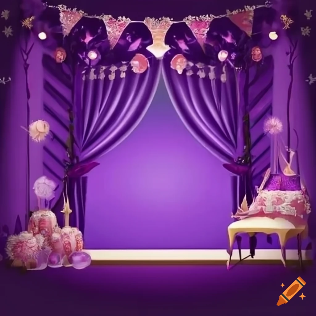 Purple Festive Room Decoration purple-festive-room-decoration