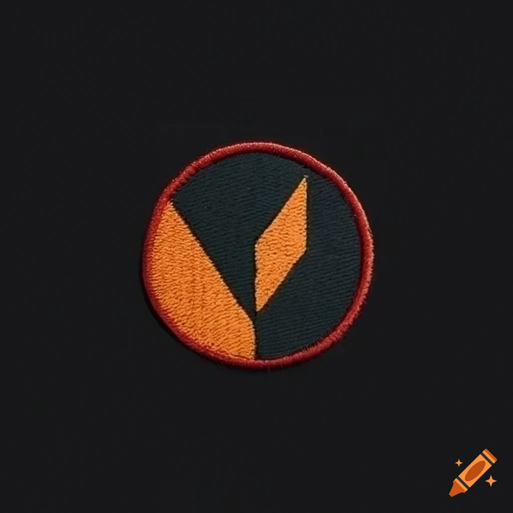 Minimalist logo patch design on Craiyon