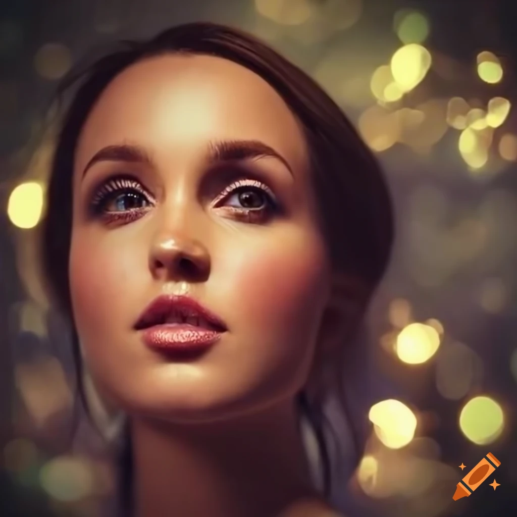 close-up-portrait-with-bokeh-jungle-background-on-craiyon