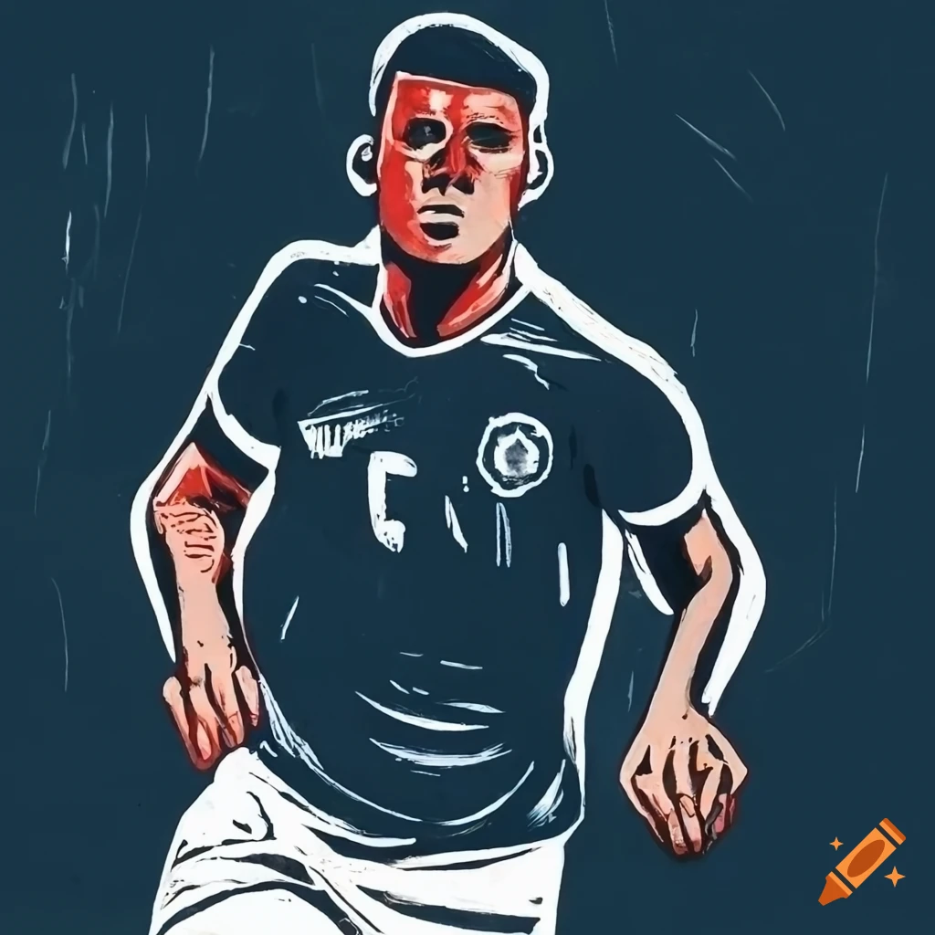 lino-print-of-a-football