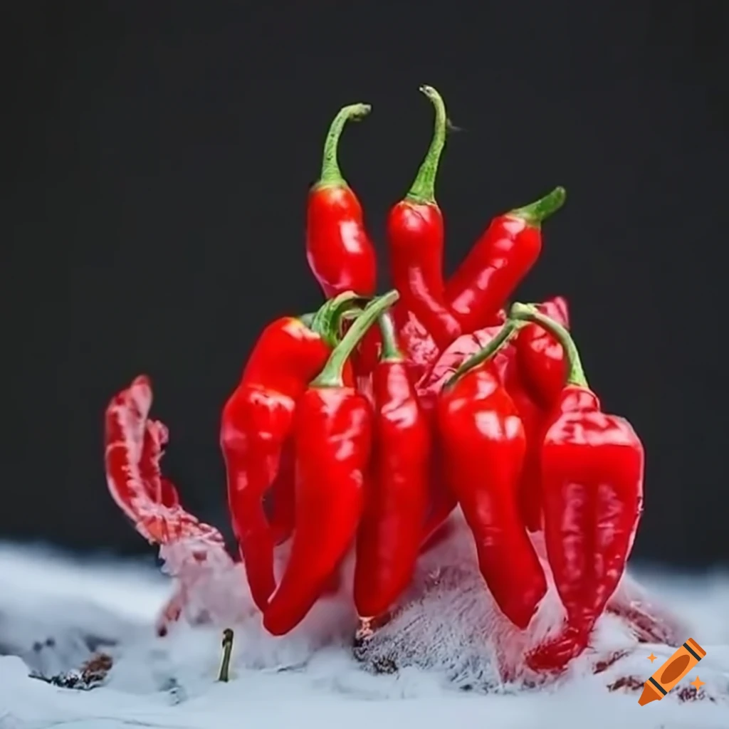 hot-chilli-pepper-in-icy-nordic-landscape-on-craiyon