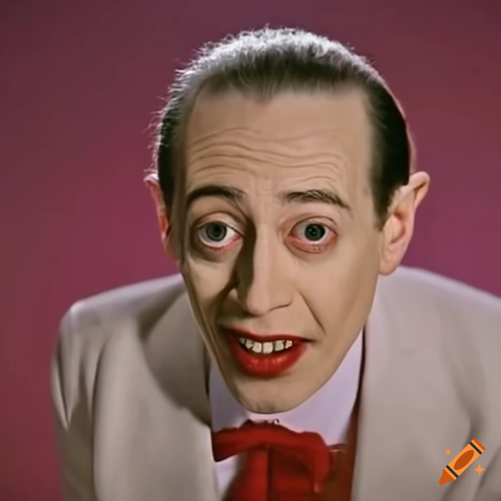 Picture Of Steve Buscemi Dressed As Pee wee Herman On Craiyon