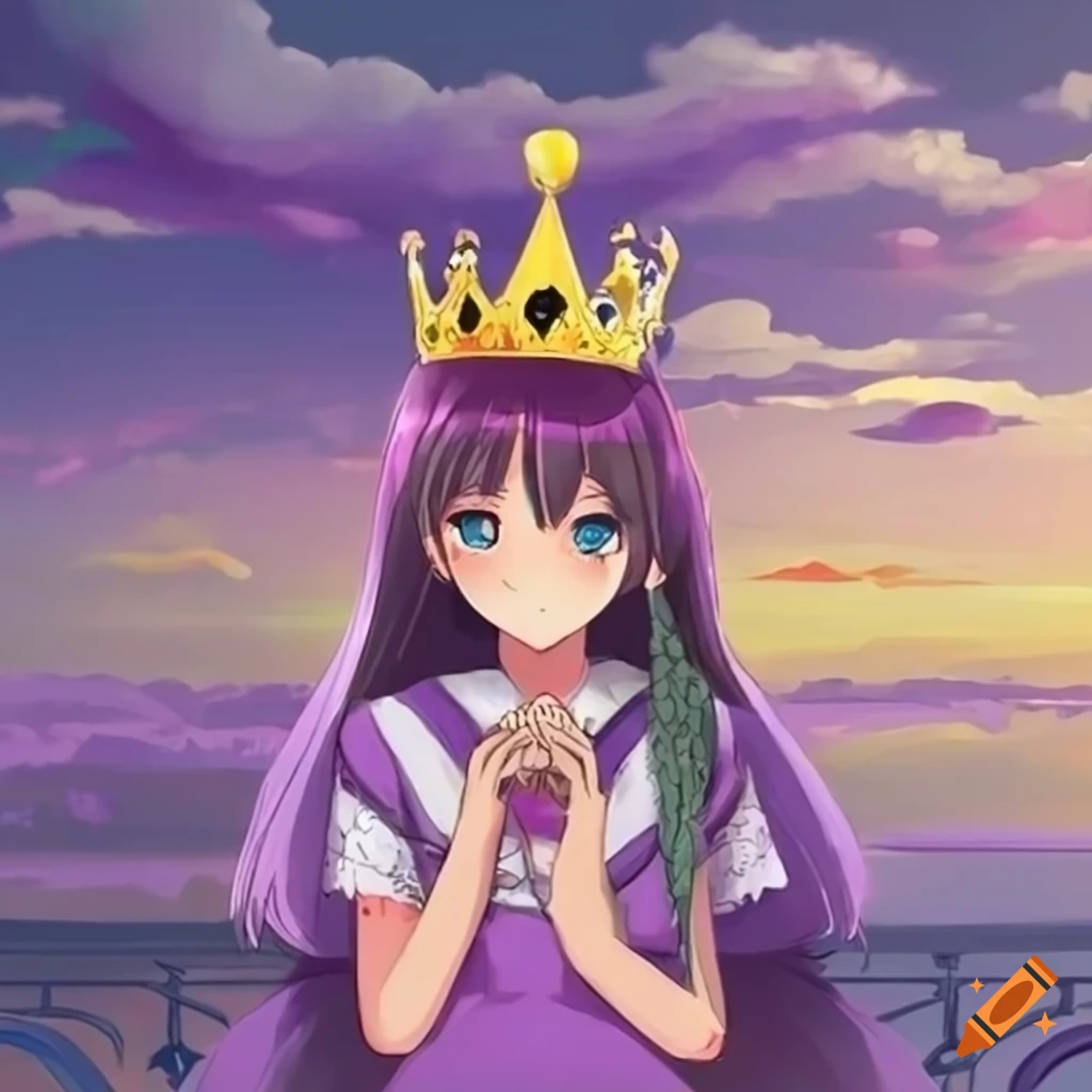 anime filipina high schooler wearing princess outfit