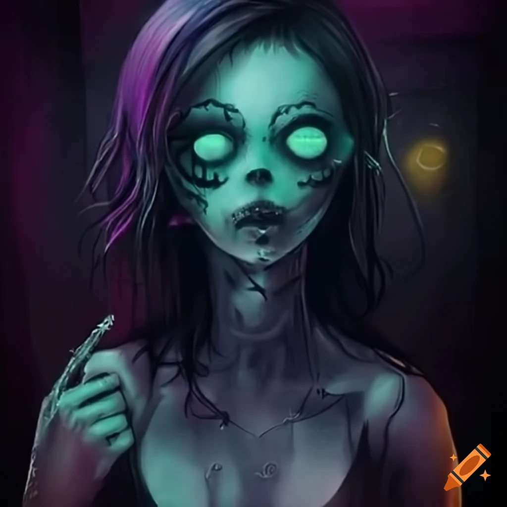 Voodoo adventure girl ghost