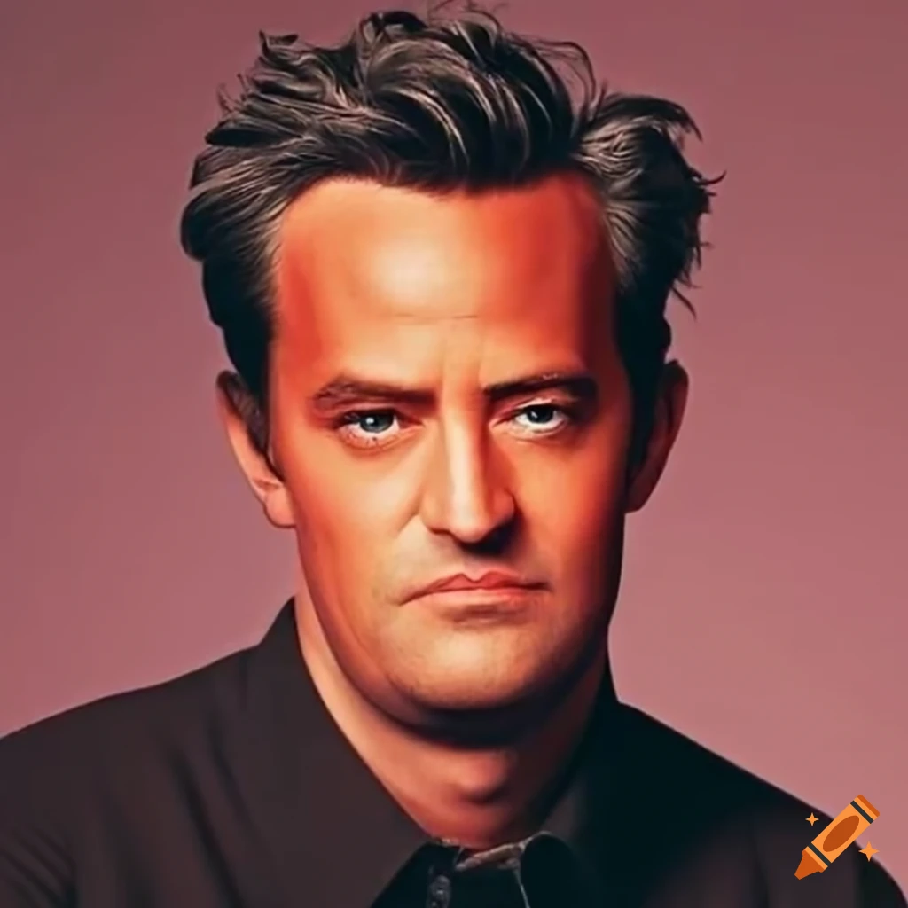 Matthew perry from friends on Craiyon
