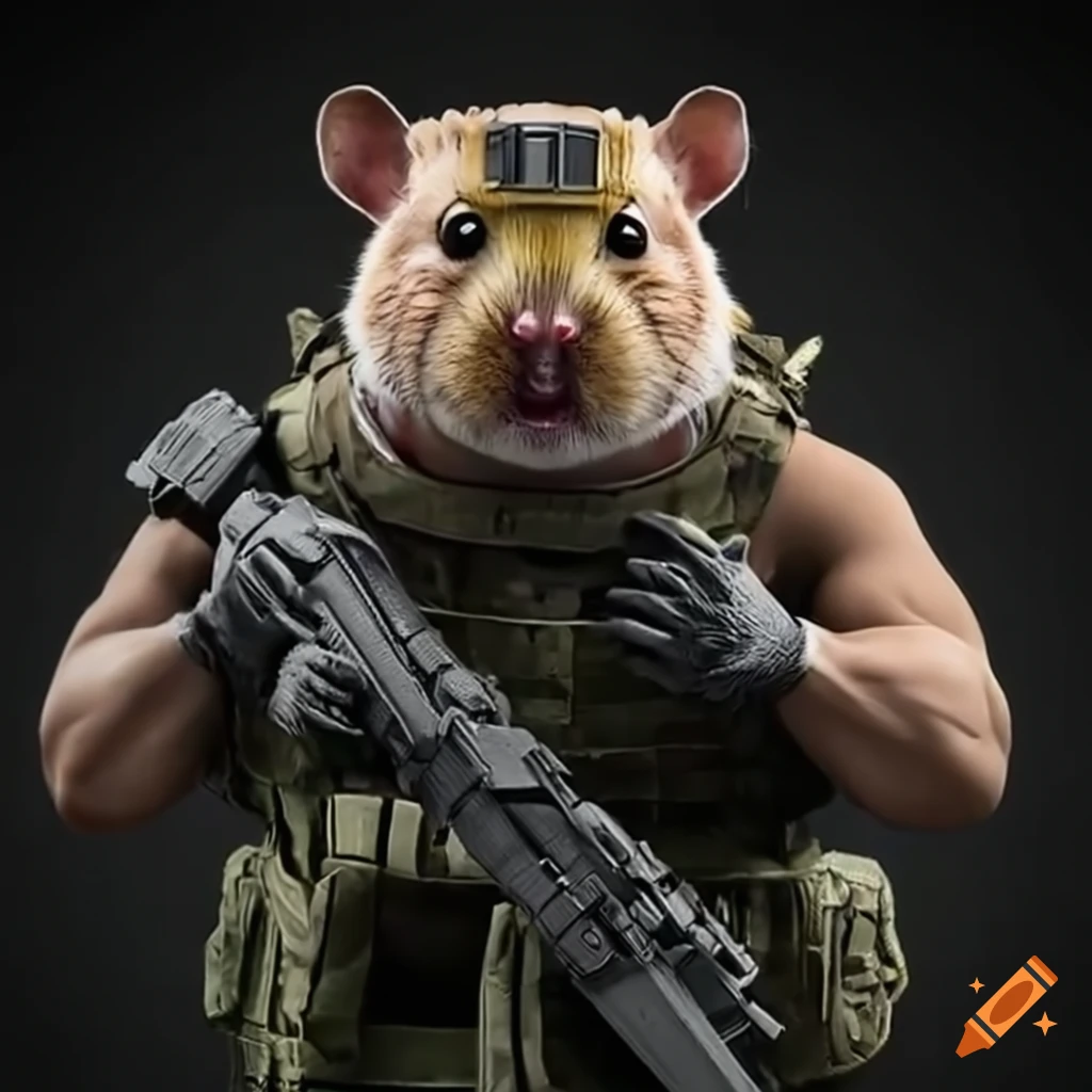 Army hamster