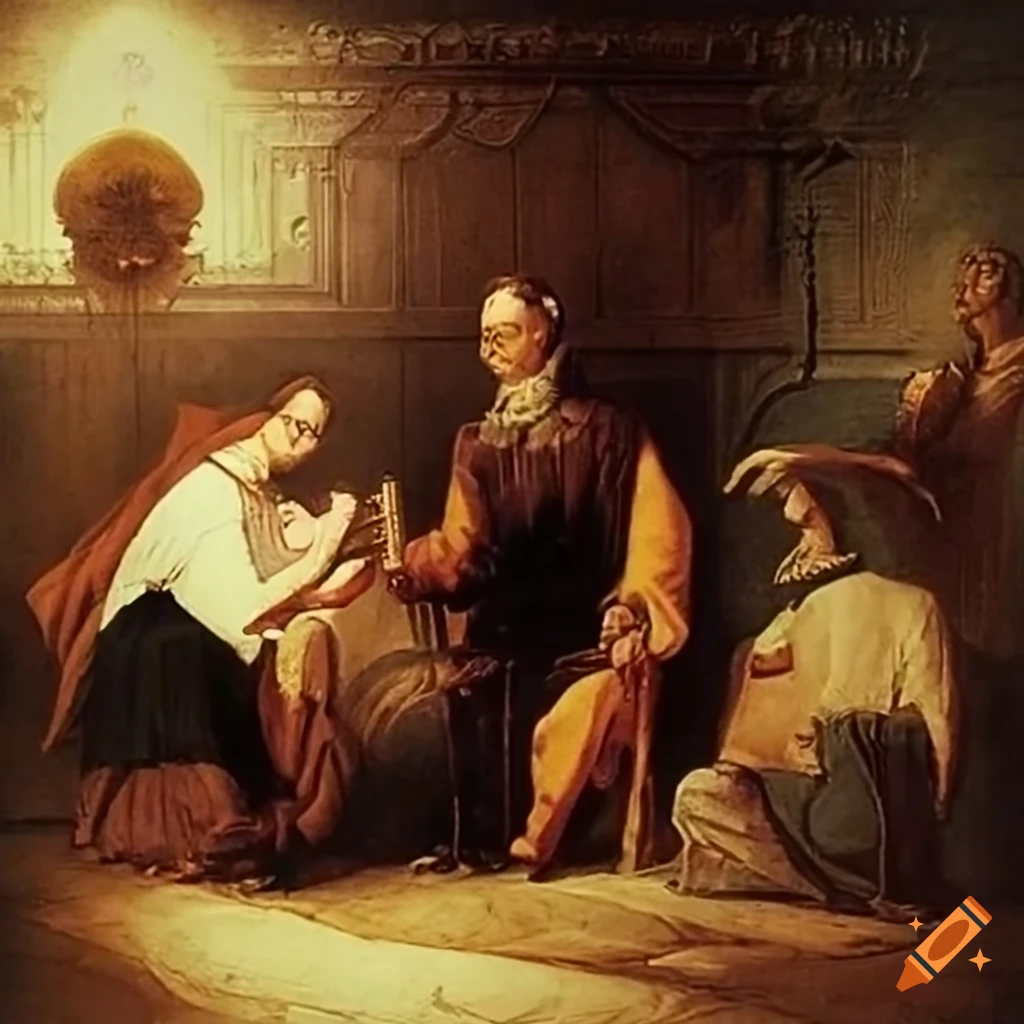 Scenic view of castrovalva on Craiyon