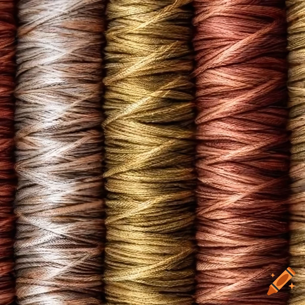 intricate guilloché sewing thread texture
