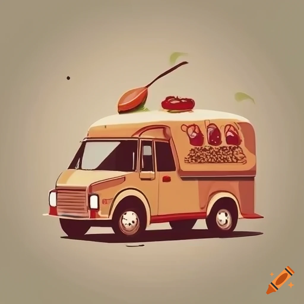 Pasta Food Truck Logo Template Vector Download