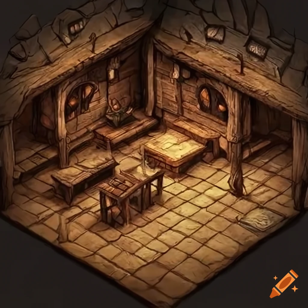medieval inn floor plan