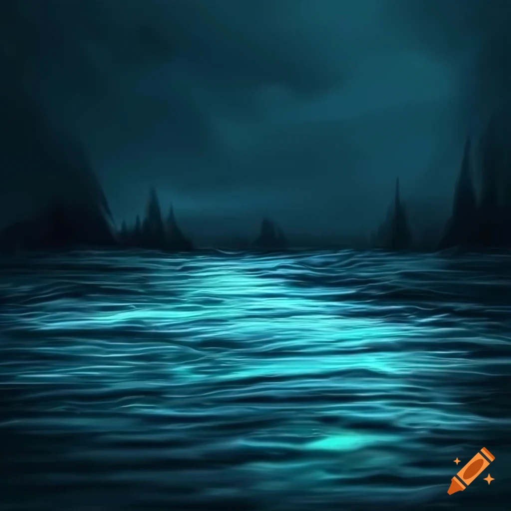 digital art of a chaotic binary landscape
