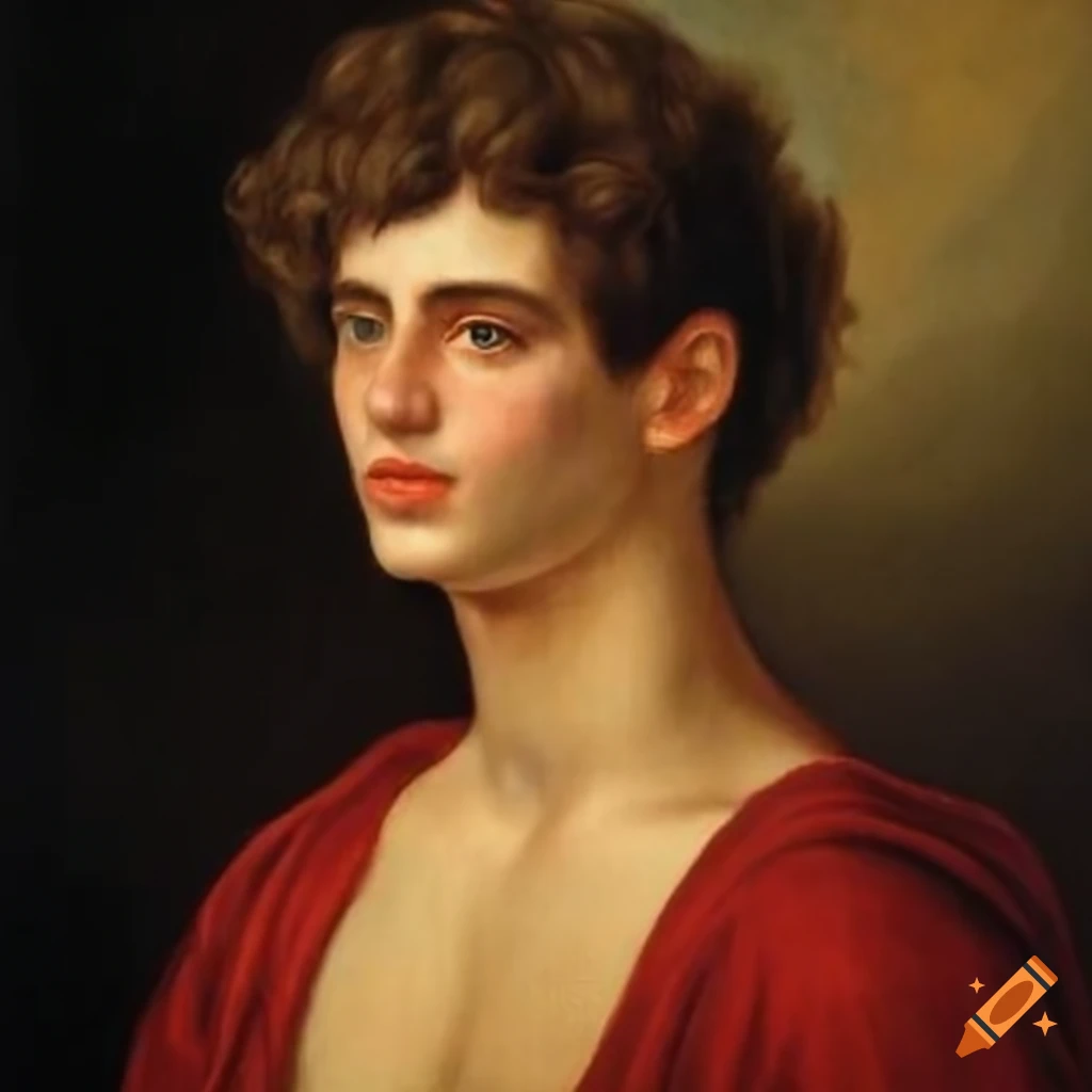 Portrait of a historical figure in 1800s oil painting style on Craiyon