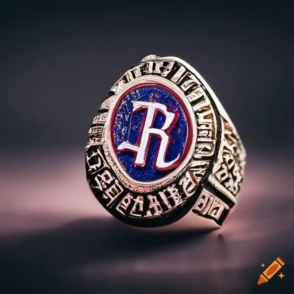 Texas rangers world series championship ring on Craiyon
