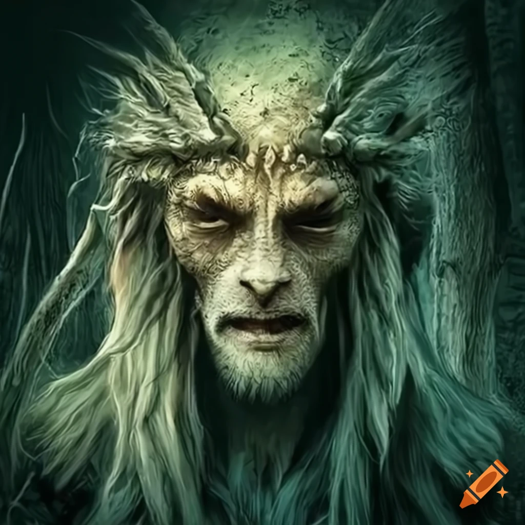 artwork depicting the Leszy from Slavic mythology