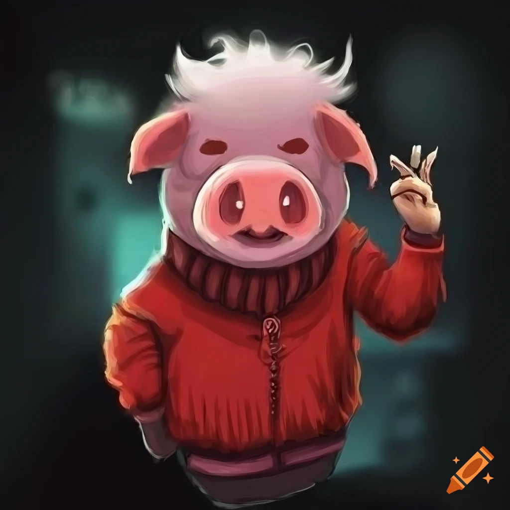 Kawaii Pig Png , Png Download - Gif Animation Pig Cute Clipart - Large Size  Png Image - PikPng
