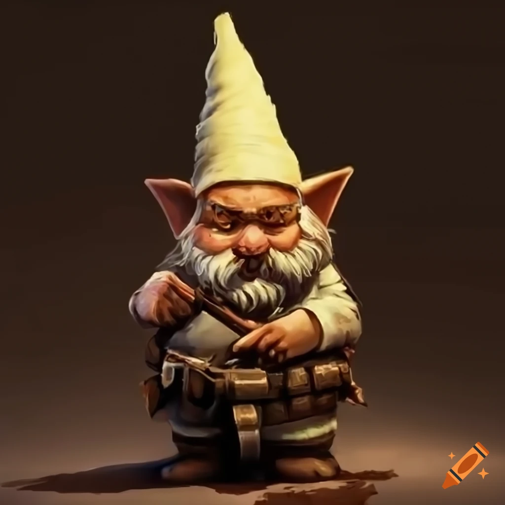 Gnome character from world of warcraft on Craiyon