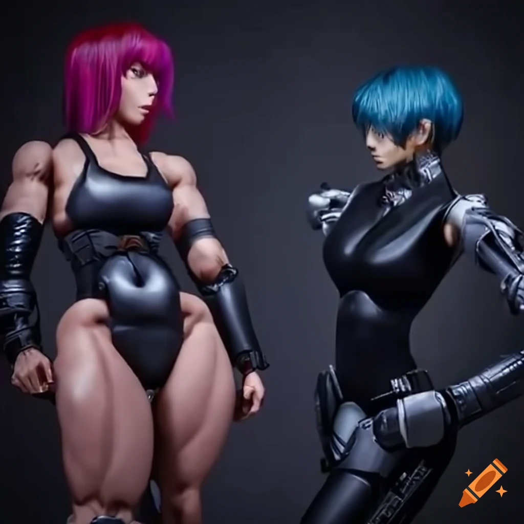 Make a jojo bizarre adventure stand that is muscular, robotic with