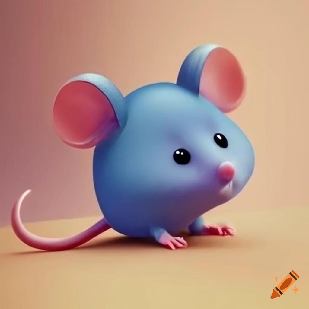 Cute Little Mouse On Craiyon