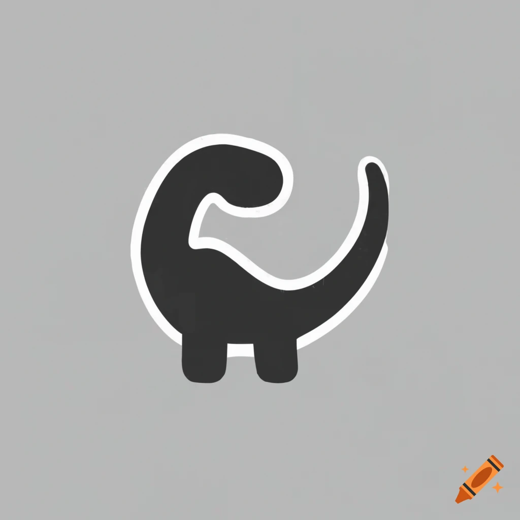 Dinosaur Logo Dino Logo Editable Brachiosaurus Stock Vector (Royalty Free)  1726135318 | Shutterstock