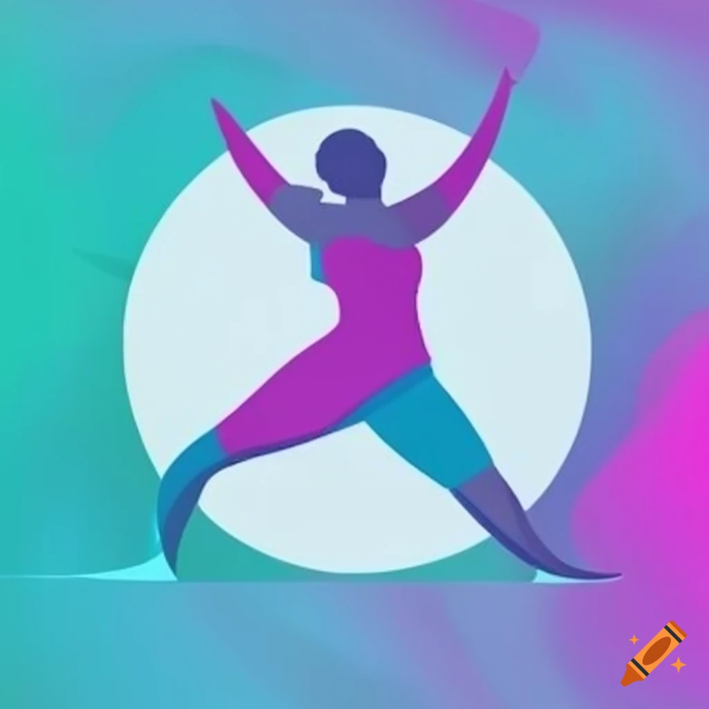 sleek and modern weight loss app logo design